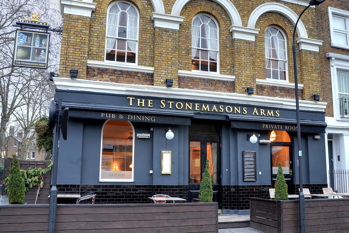 The Stonemasons Arms restaurant