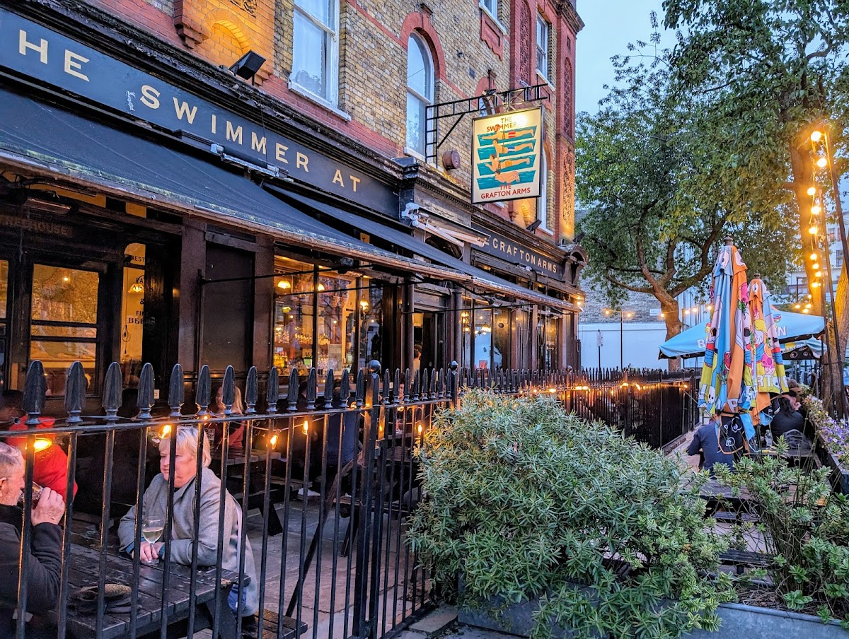 The Swimmer at the Grafton Arms restaurant