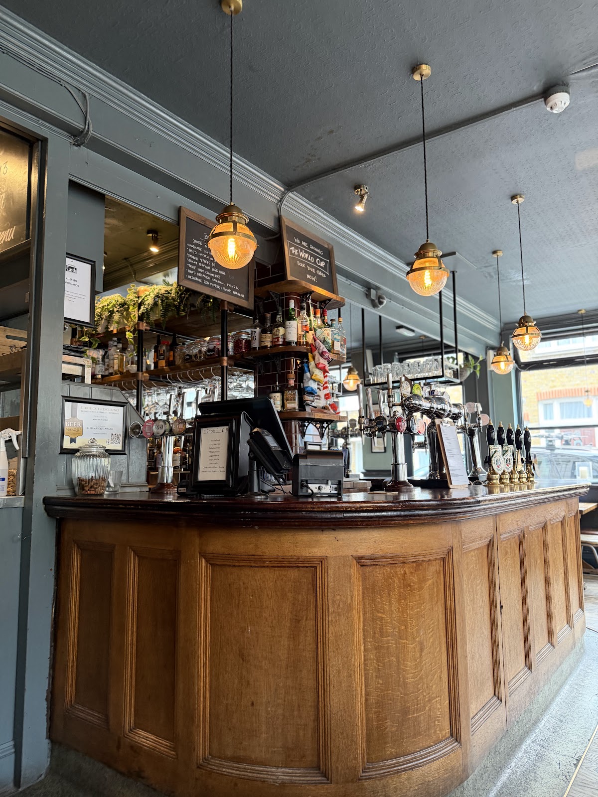 The White Hart restaurant