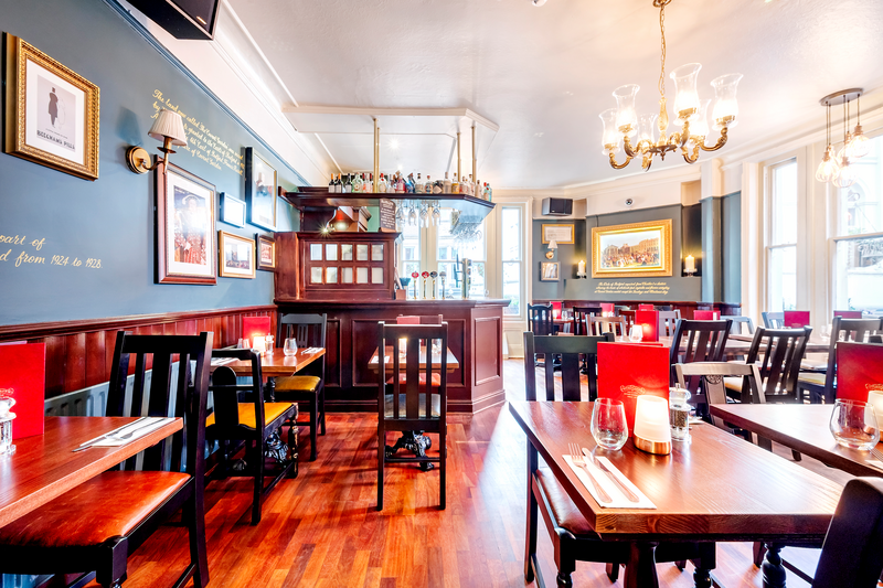 The White Lion restaurant
