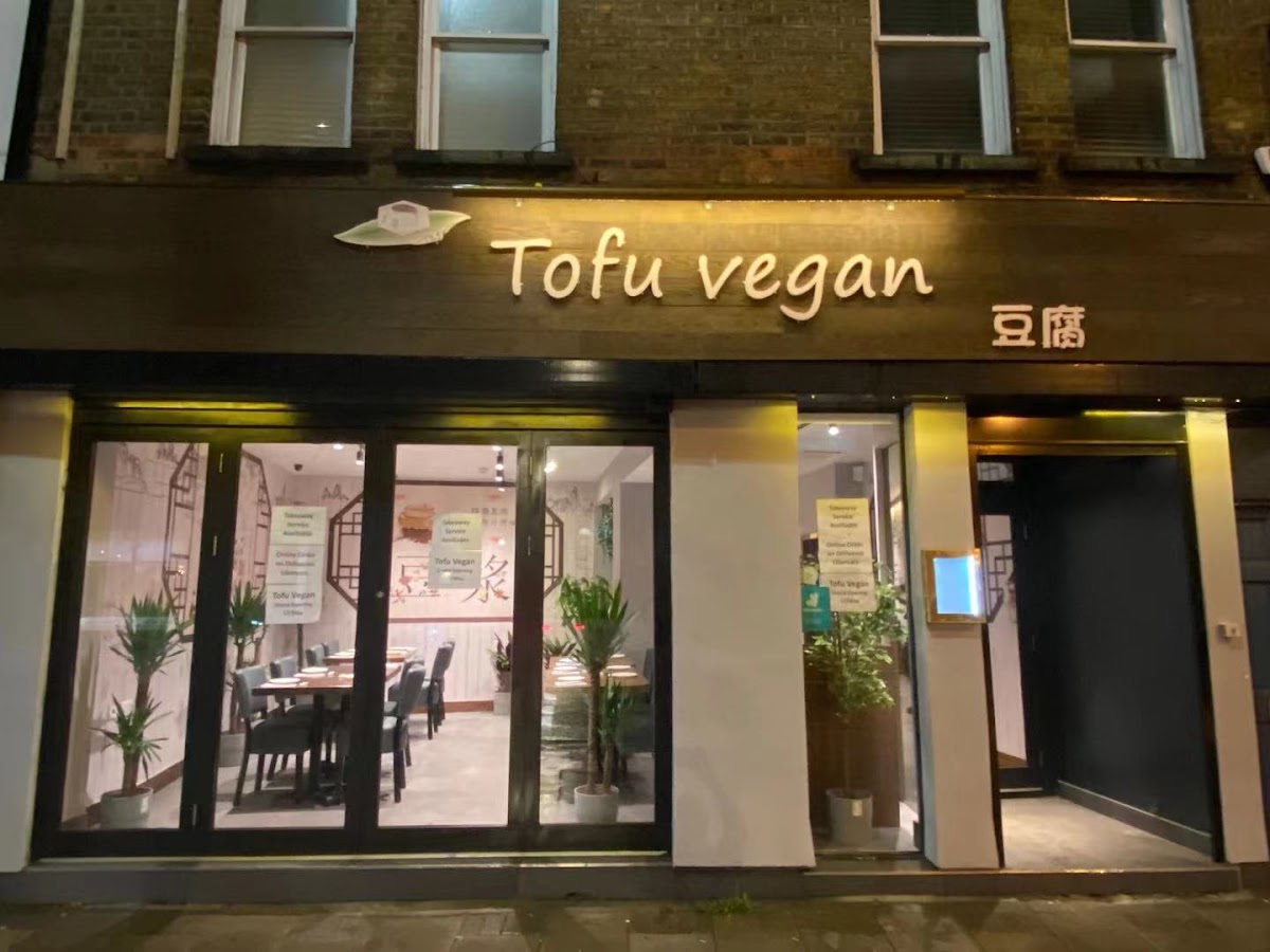 Tofu Vegan Islington restaurant