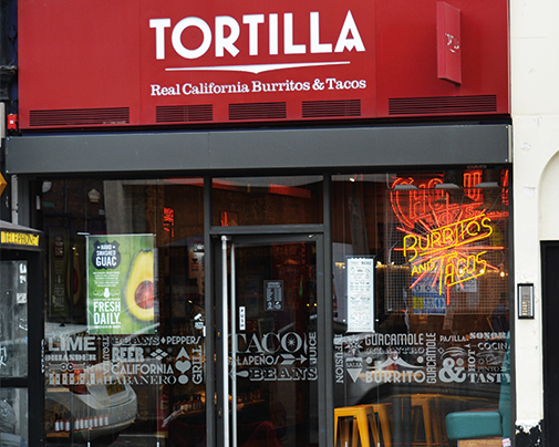 Tortilla Camden restaurant