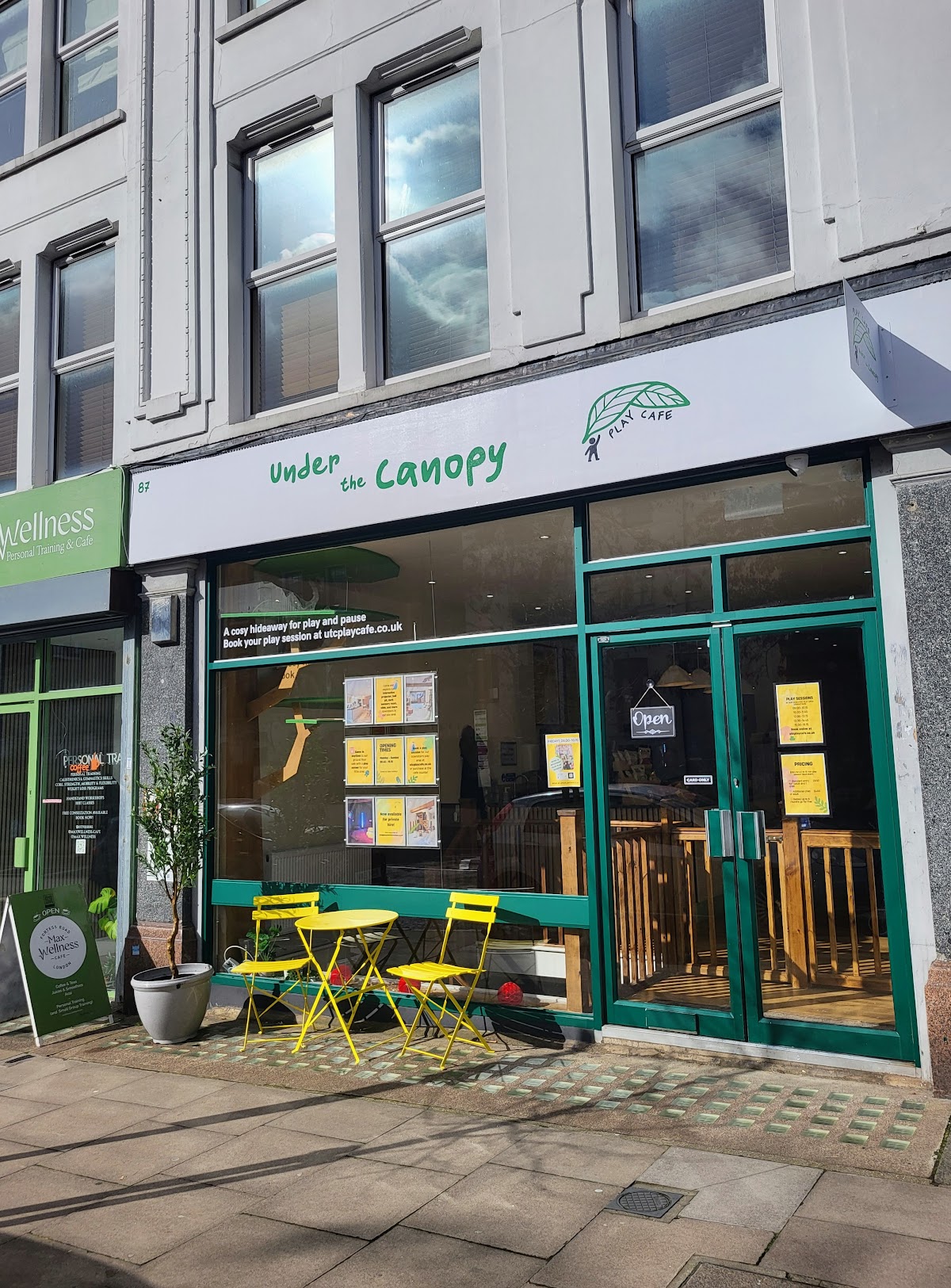 Under the Canopy Play Cafe restaurant