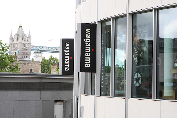 wagamama tower place restaurant