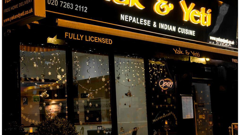 Yak & Yeti (Finsbury Park, Stroud Green) restaurant