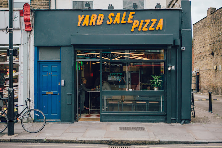 Yard Sale Pizza restaurant